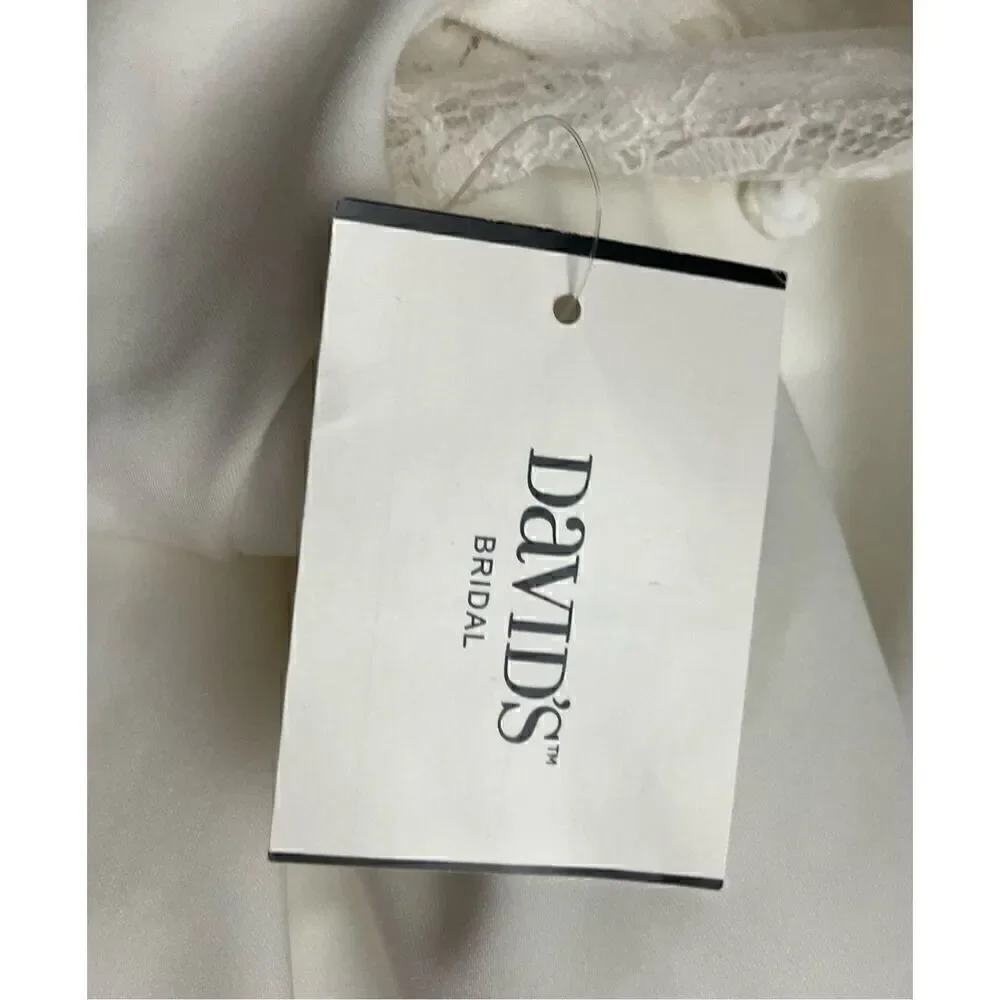 David’s Bridal Junior Bridesmaid Dress / SZ: 10 / NWT - Picture 9 of 9